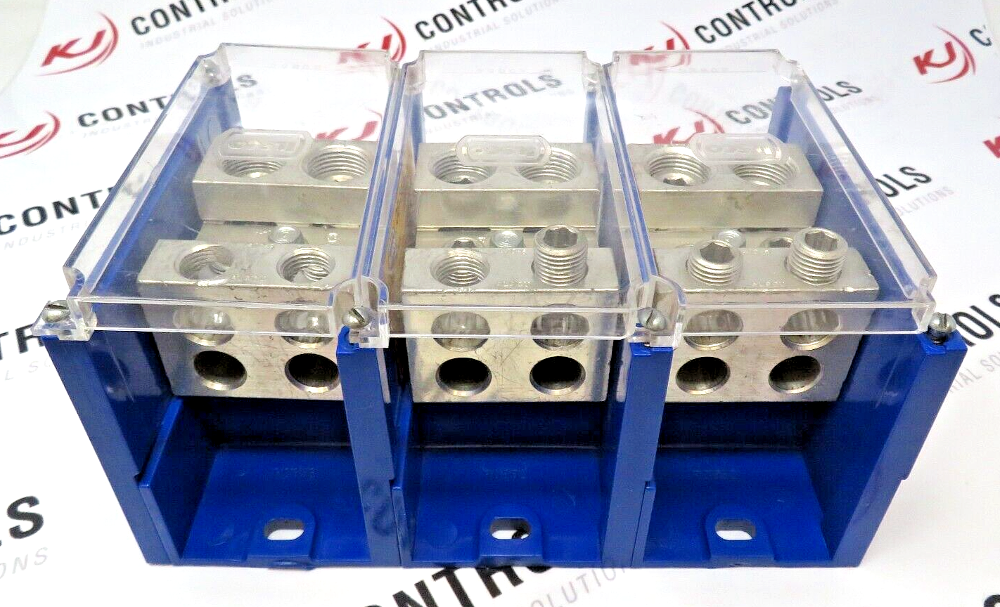 ILSCO LDA-24-500 Snapbloc 760A Power Distribution Block ( ** LOT OF 3**)