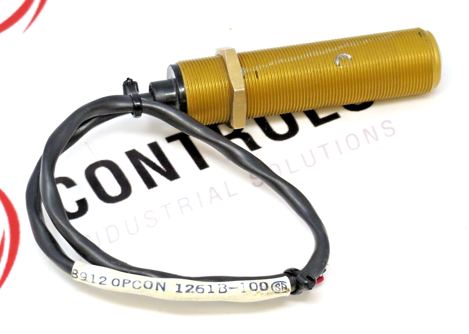 Eaton Opcon 1261B-100 Photoelectric Sensor Head 12VDC Cable length 1-Foot