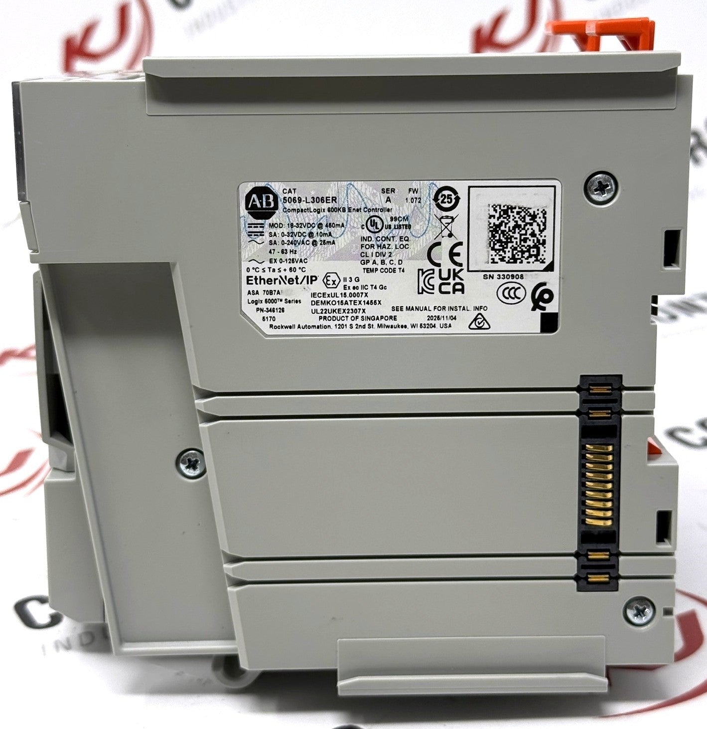 Allen-Bradley 5069-L306ER CompactLogix 5380 600KB EtherNet/IP Controller1
