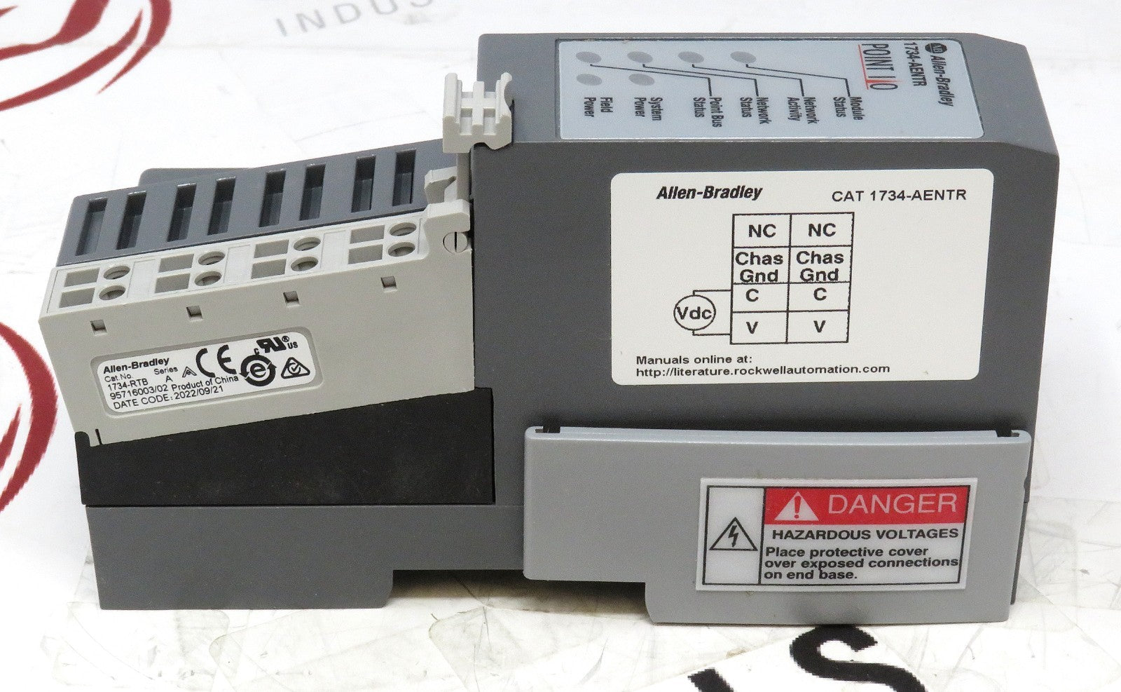 Allen-Bradley 1734-AENTR Ethernet/IP Dual Port Network Adapter (Open Box)3