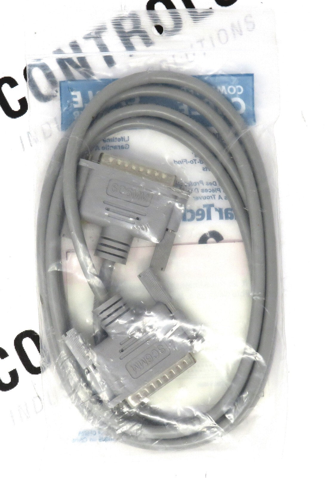 StarTech SC6MM 6ft DB25 Serial Cable Male/Male Straight Thru Grey2