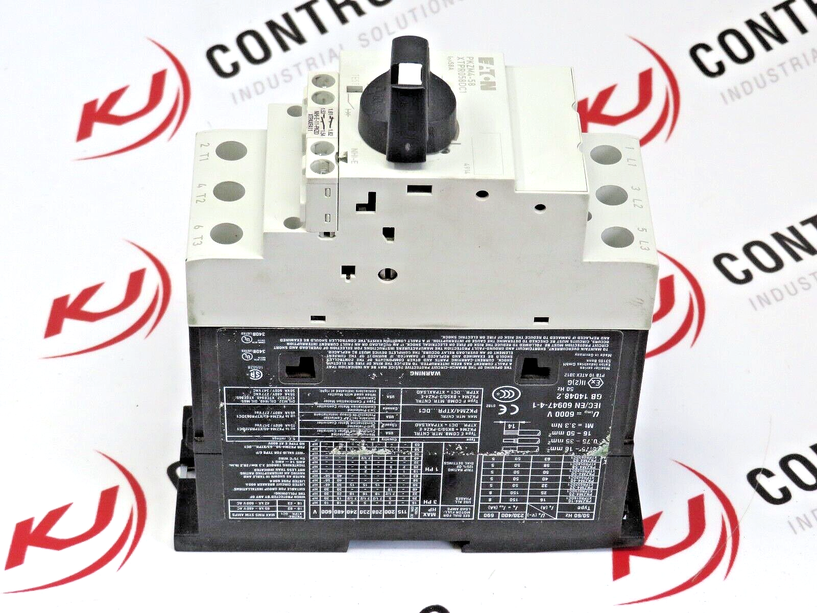 Eaton XTPR058DC1 Rotary Control Manual Motor Starter