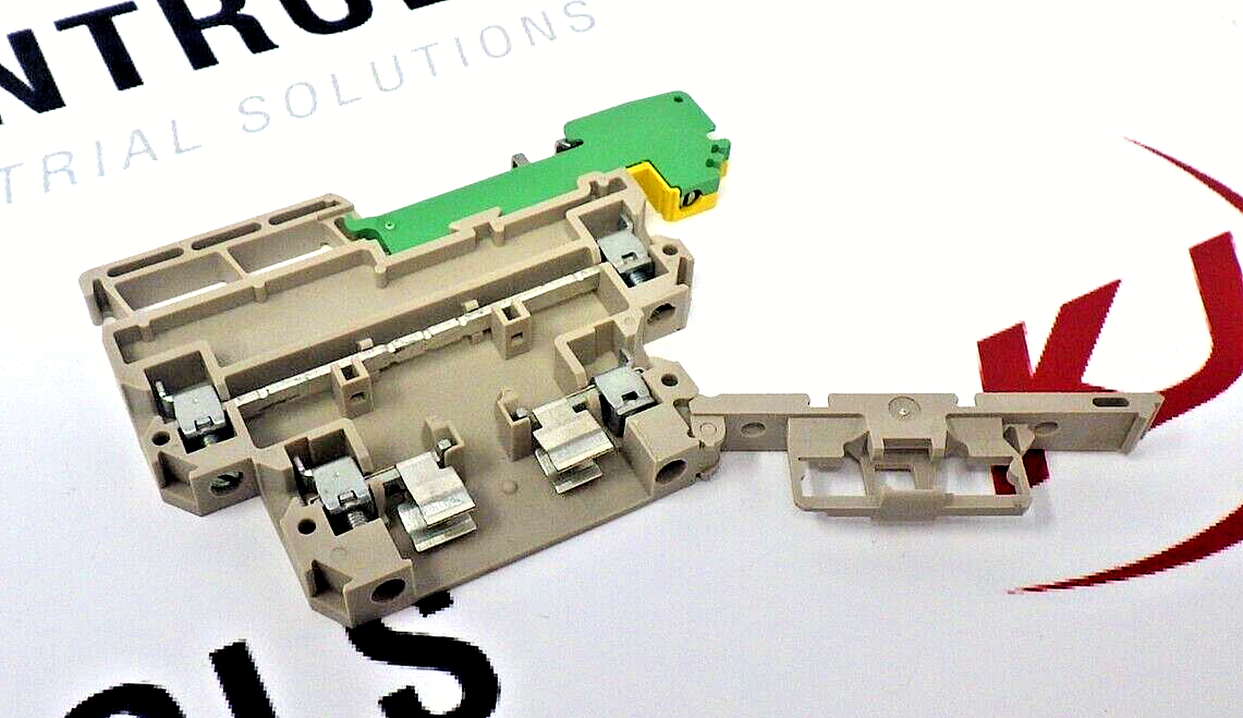 Weidmüller KDKS1PE Fuse Terminal Block, 6.3 A, 500 V (Lot of 4)