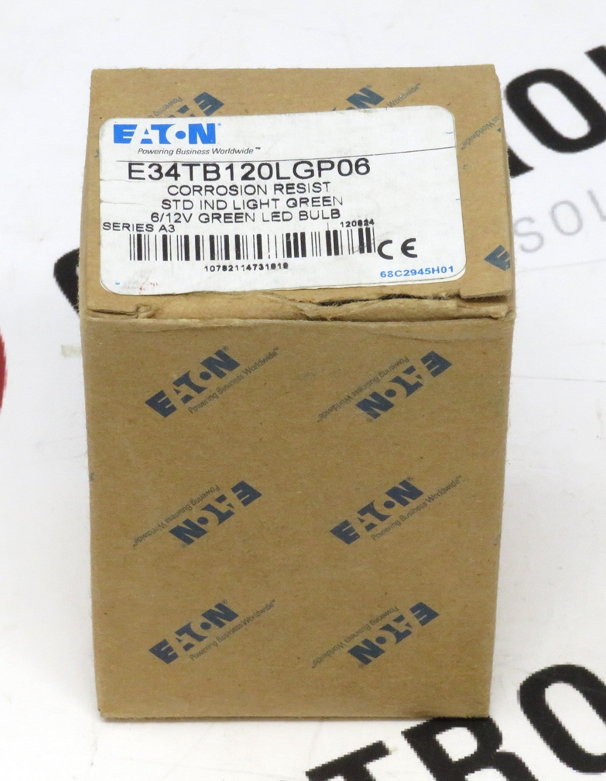 Eaton E34TB120LGP06 Green LED Indicator Light 120VAC Corrosion Resistant3