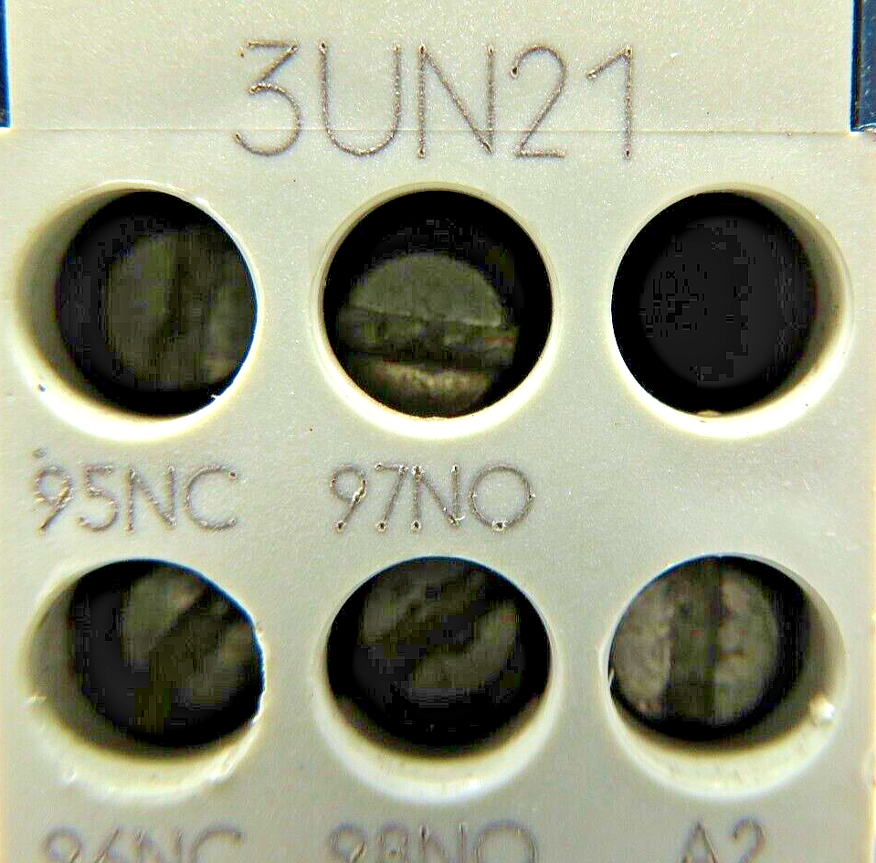 Siemens 3UN2-100-0AF7 Thermistor Motor Protection Relay, 110/120VAC, 6A