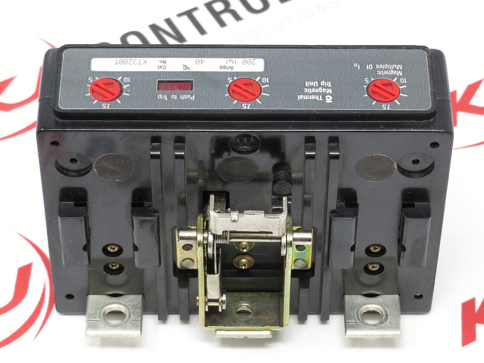 Westinghouse KT3200T 200A Thermal Magnetic Circuit Breaker Accessory Trip Unit