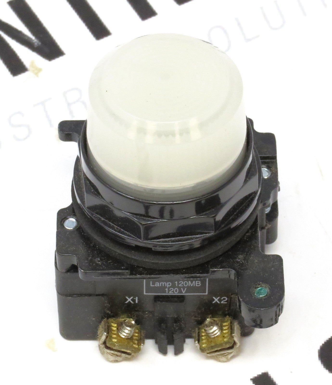 Eaton E34RB120H5 120V White Indicator Light Corrosion Resistant Lens2