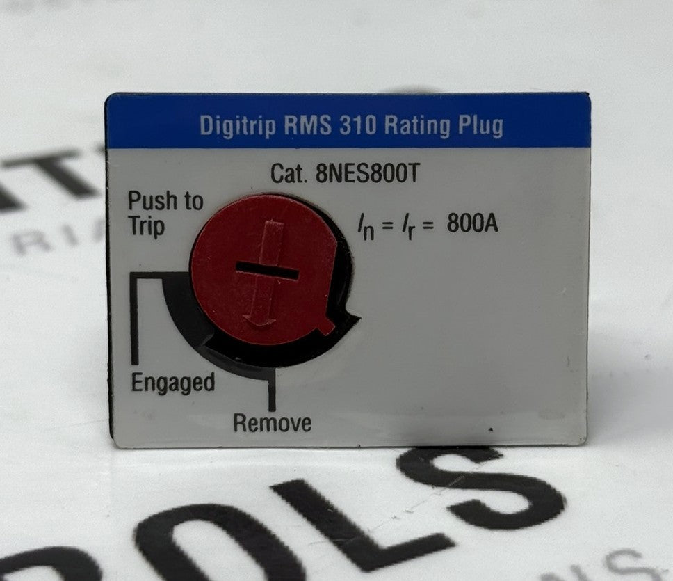 Eaton 8NES800T Digitrip RMS 310 800A Rating Plug0