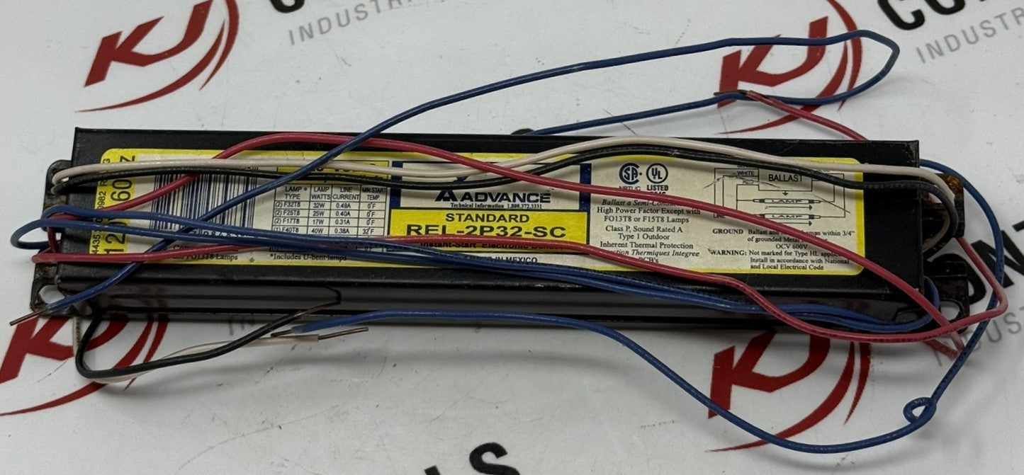 Advance REL-2P32-SC Electronic Ballast 2-Lamp 120V0