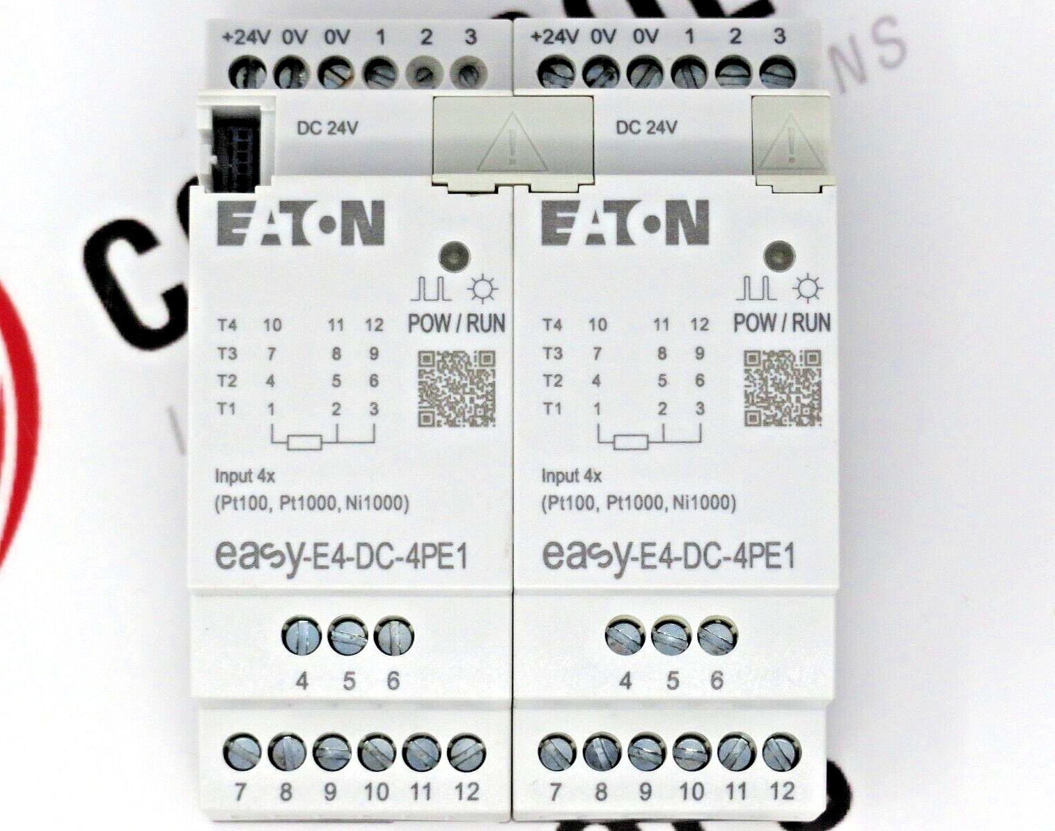 Eaton Moeller Easy-E4-DC-4PE1 I/O Expansion Module (Lot Of 2)