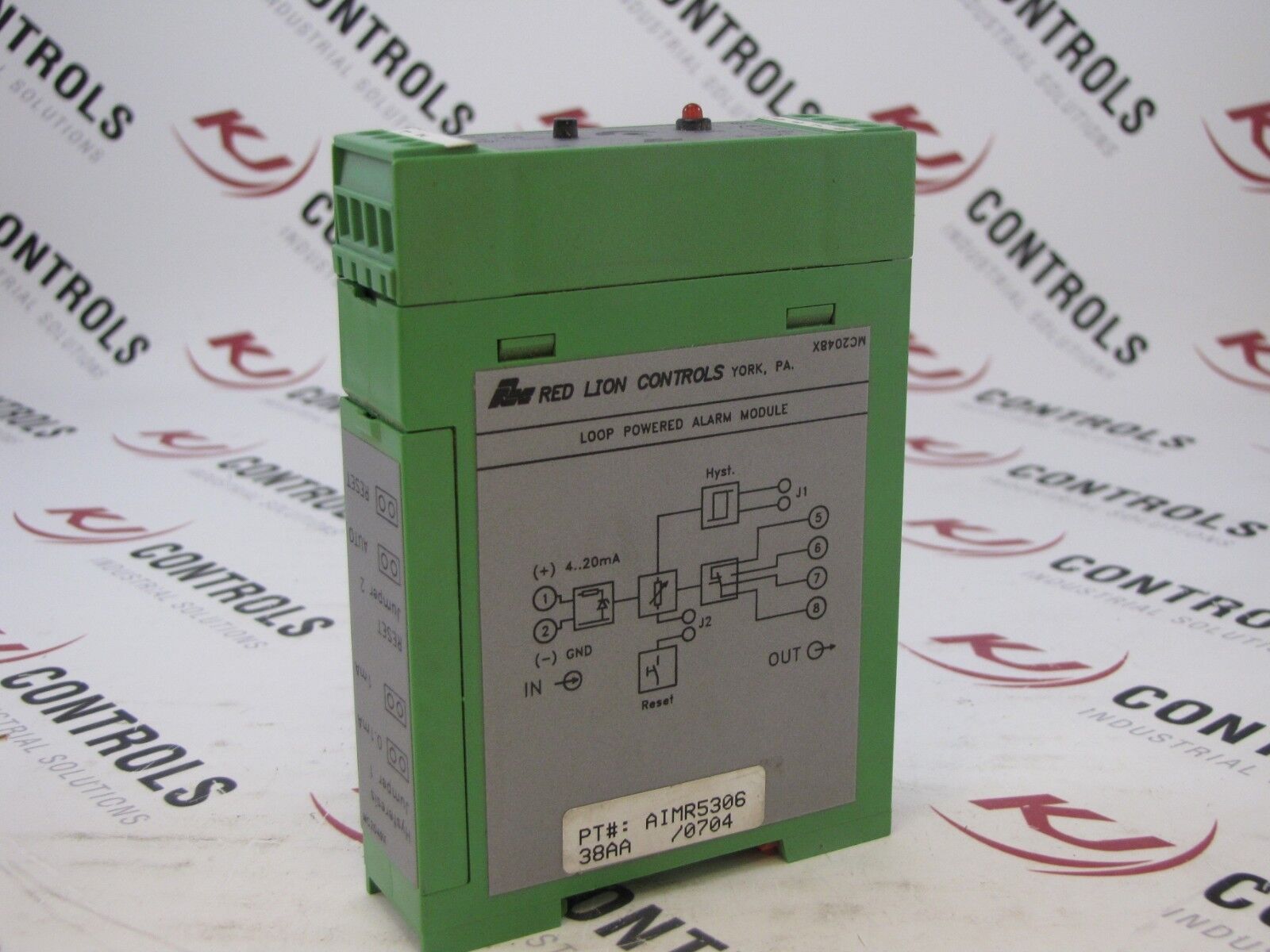 Red Lion Controls AIMR5306 Loop Powered Analog Alarm DIN Rail Module