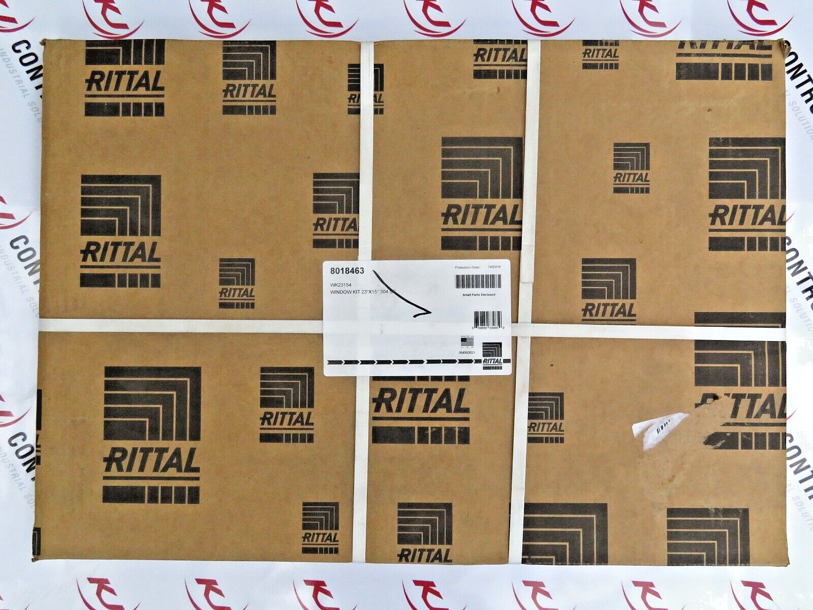 Rittal 8018463 WK23154 Window Kit 23" X 15" 304 SS