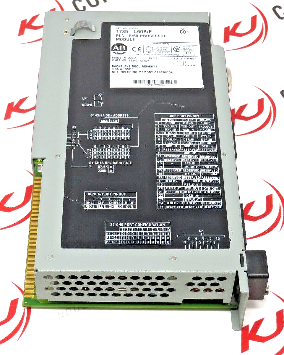 Allen-Bradley 1785-L60B PLC-5/60 Series C/E Processor Module