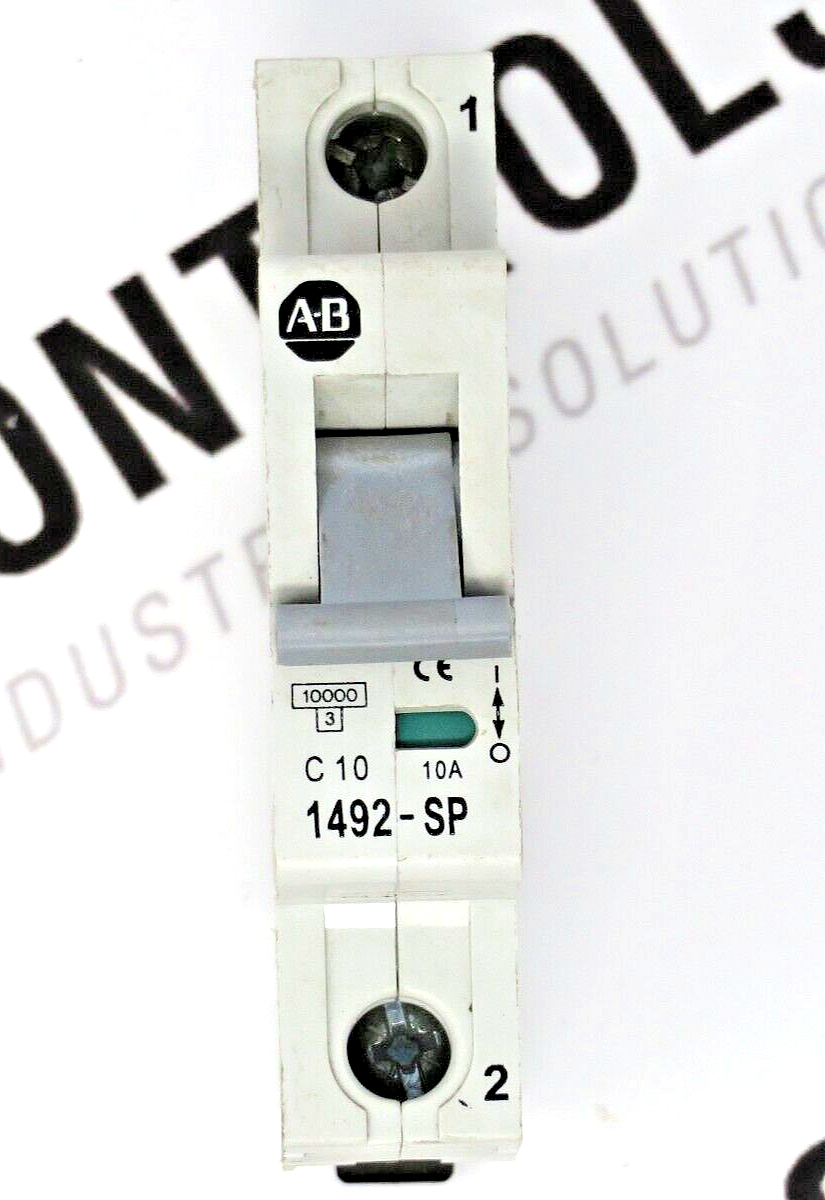 Allen-Bradley 1492-SP1C100 10A Circuit Breaker 1-Pole 240/415VAC Series C