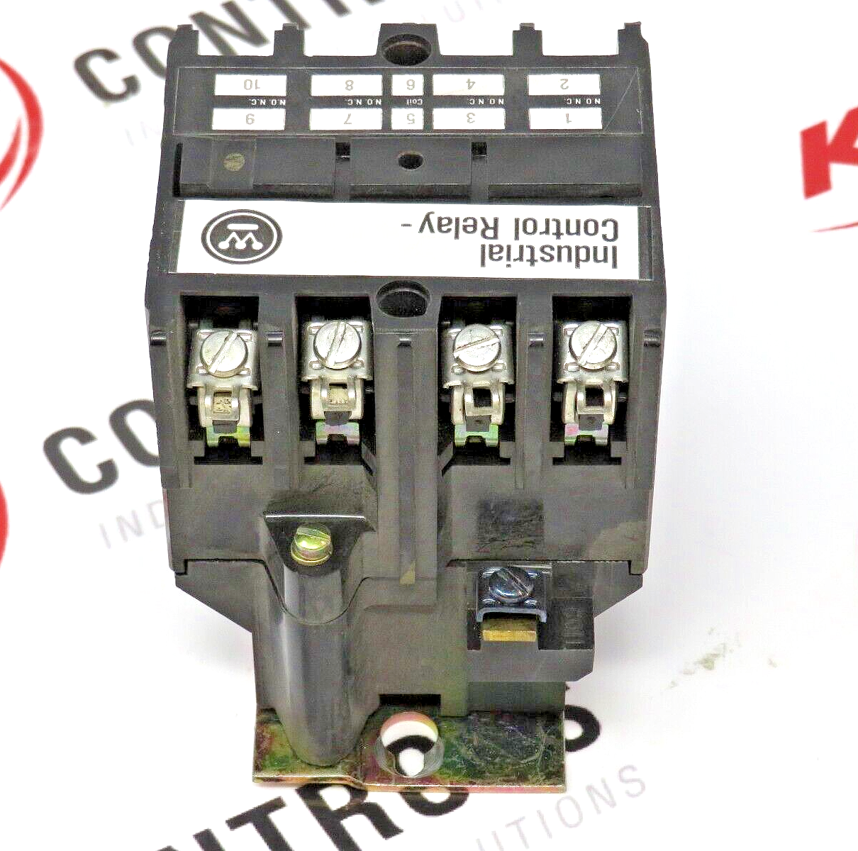 Westinghouse AR440A Industrial Control Relay 10A 120VAC 4-NO 4-Pole