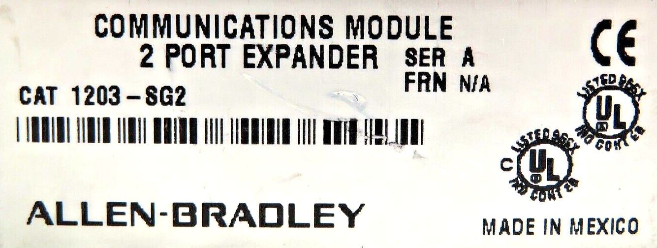 Allen-Bradley 1203-8G2 SCANport 2-Port Communications Expansion Module