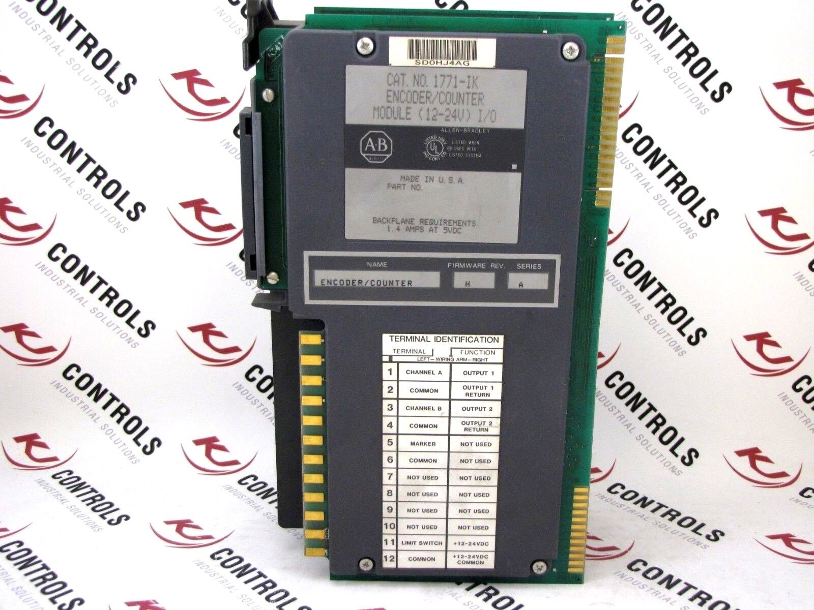 Allen-Bradley 1771-IK Encoder/Counter Module Assembly 12-24VDC