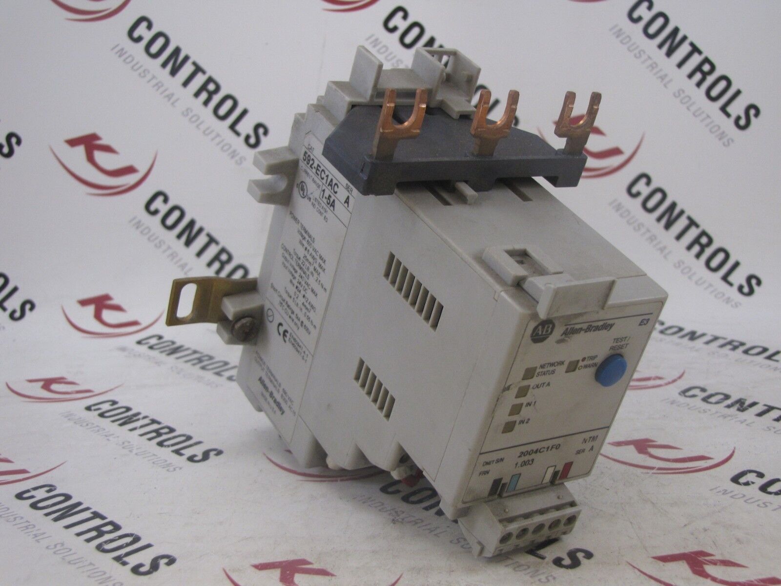 Allen-Bradley 592-EC1AC E3-Plus Electronic Overload Relay 1-5A