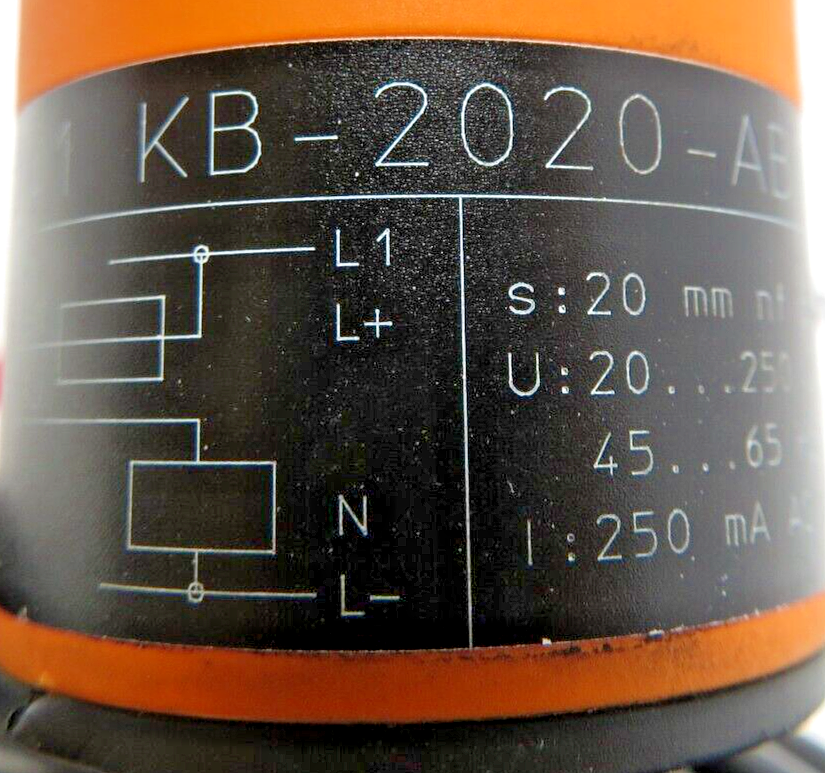 EFECTOR IFM Electronic KB0041 KB-2020-ABOA/NI Capacitive Sensor