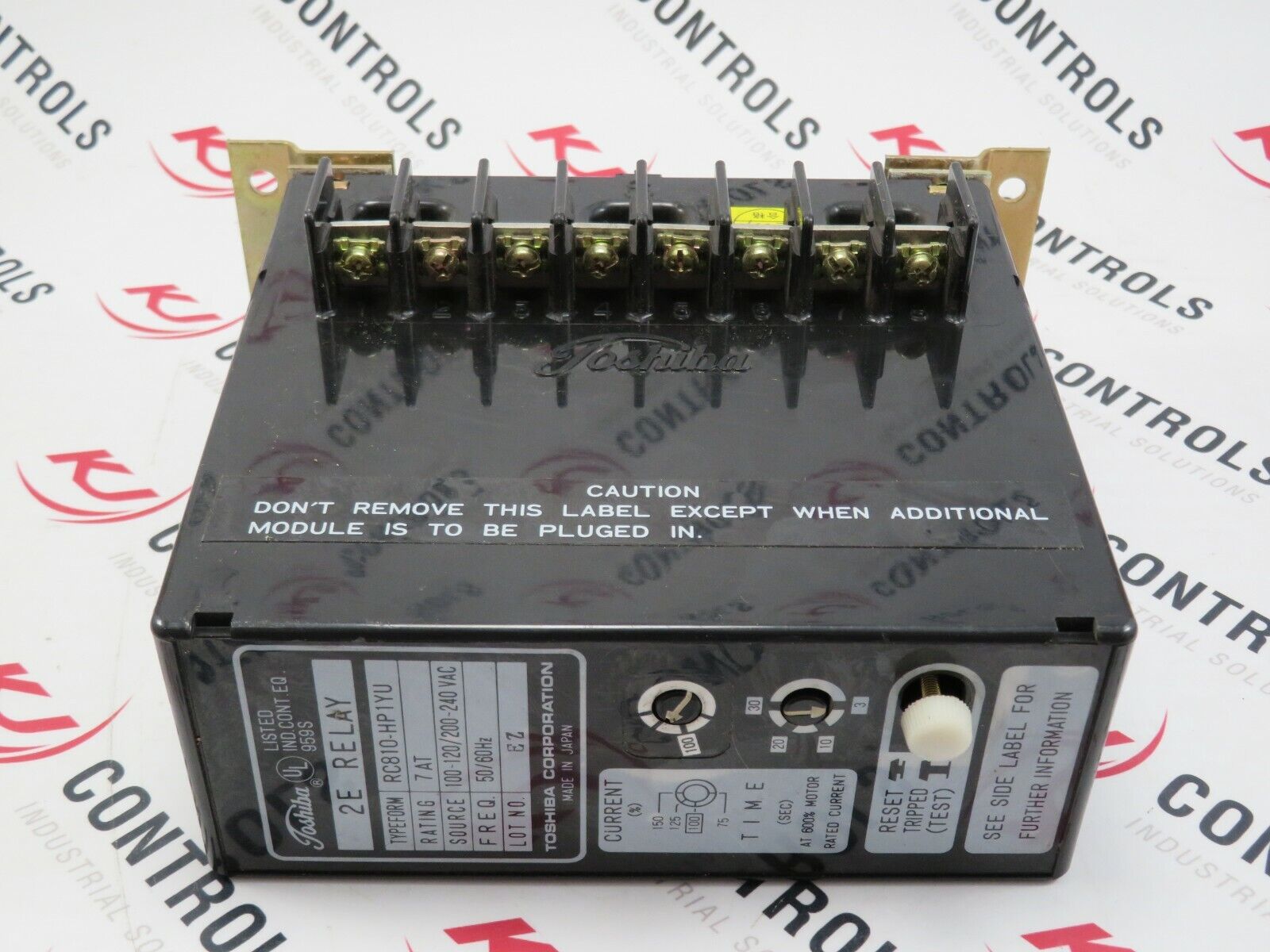 Toshiba RC810-HP1YU 2E Solid State Overload Relay