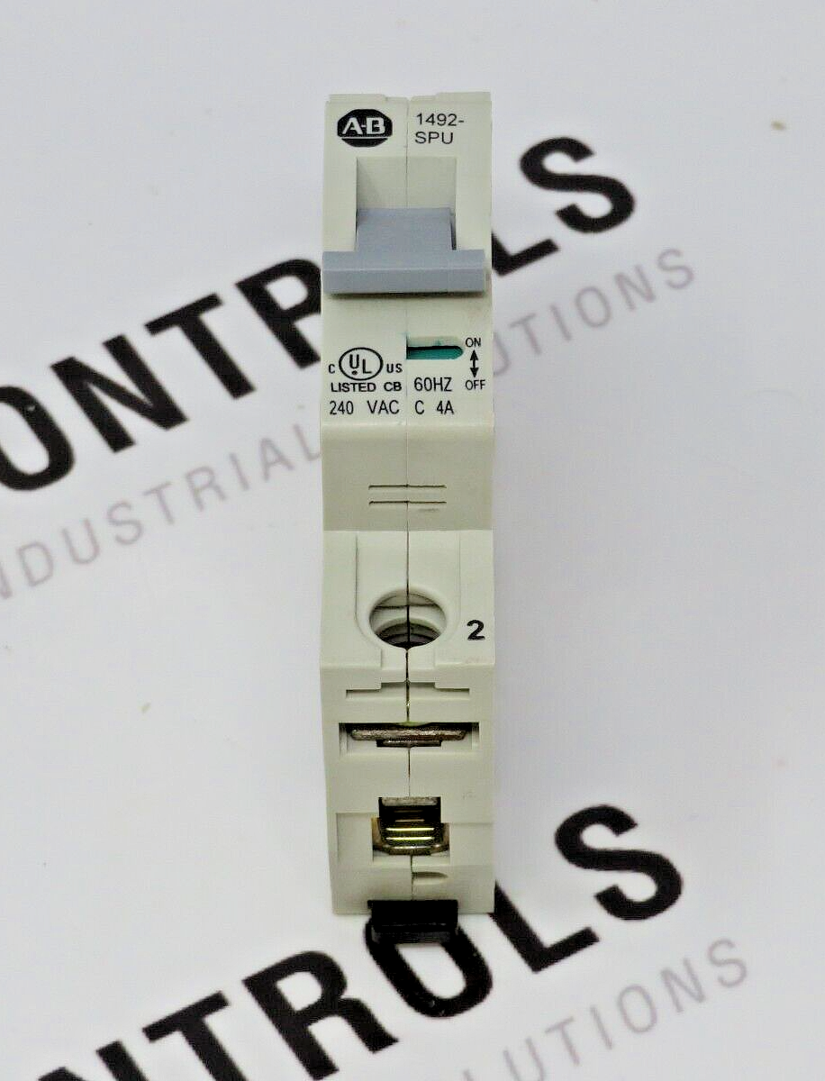 Allen-Bradley 1492-SPU1C040 4A Miniature Circuit Breaker 1-Pole 240VAC Series A