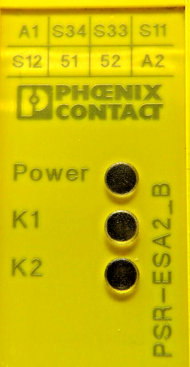 Phoenix Contact PSR-SCP- 24UC/ESA2/4X1/1X2/B 2963802 Safety Relay DIN Rail Mount