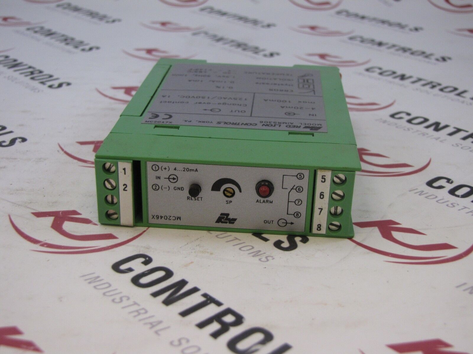 Red Lion Controls AIMR5306 Loop Powered Analog Alarm DIN Rail Module