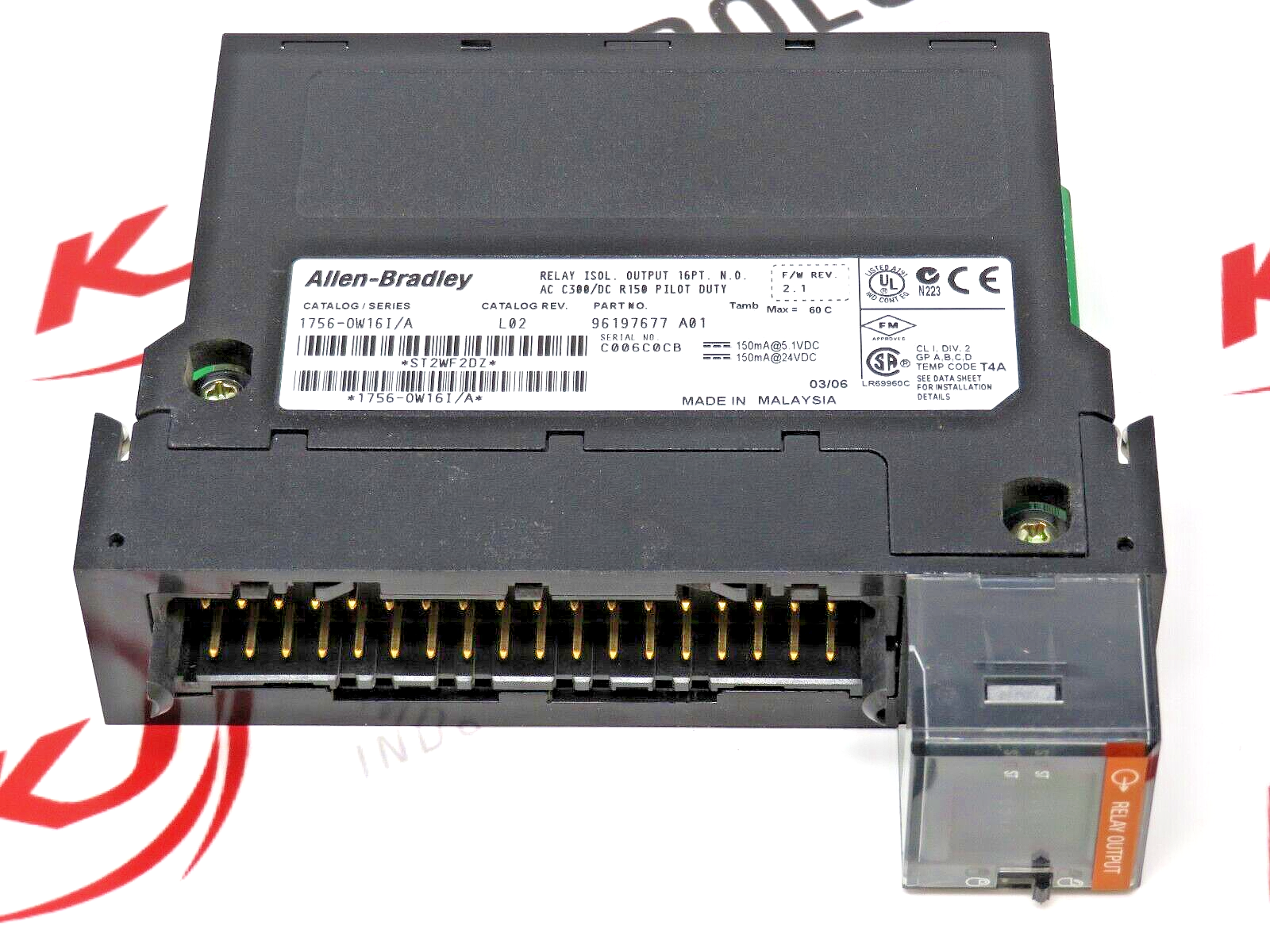 Allen-Bradley 1756-OW16I 16-Point Digital Relay Module