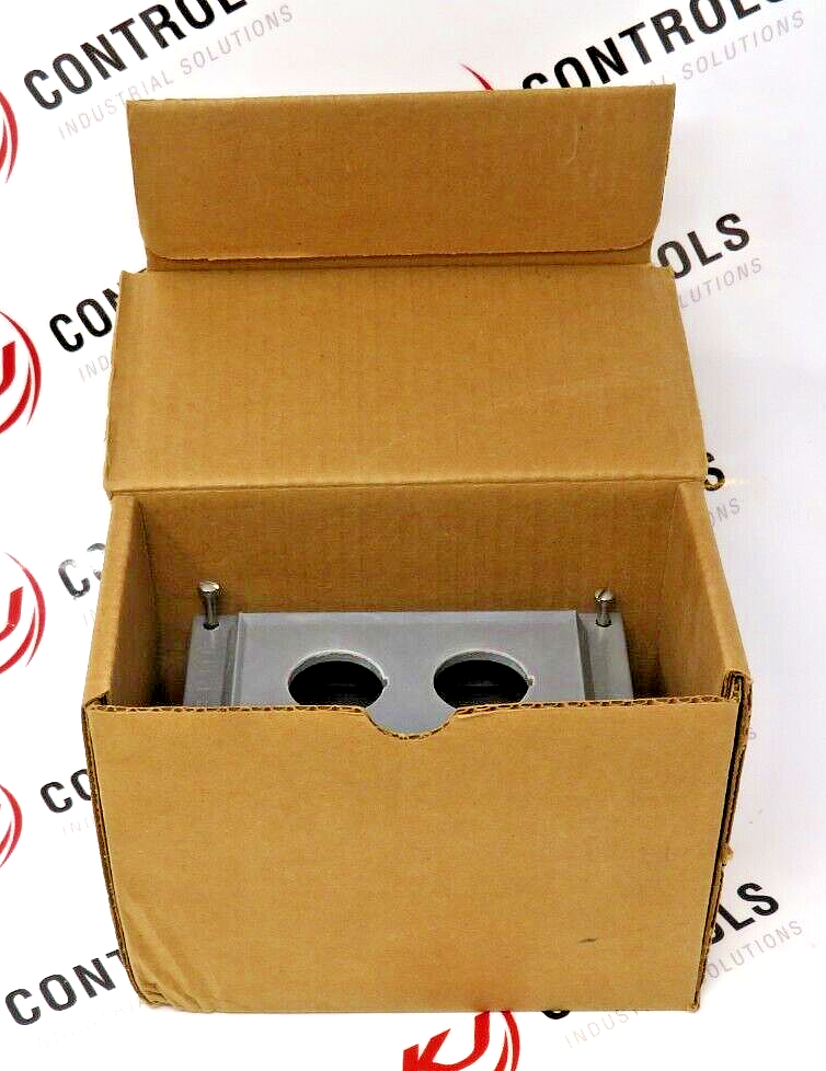 Allen-Bradley 800H-2HZ4R Heavy-Duty Enclosure 2-Hole 30MM Push Button 4/4X/13