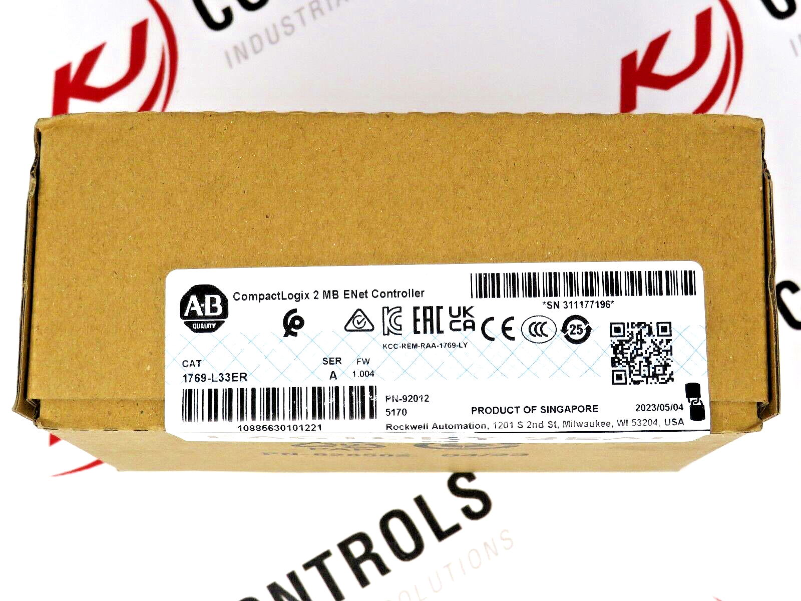 Allen-Bradley 1769-L33ER CompactLogix 2MB ENet Controller