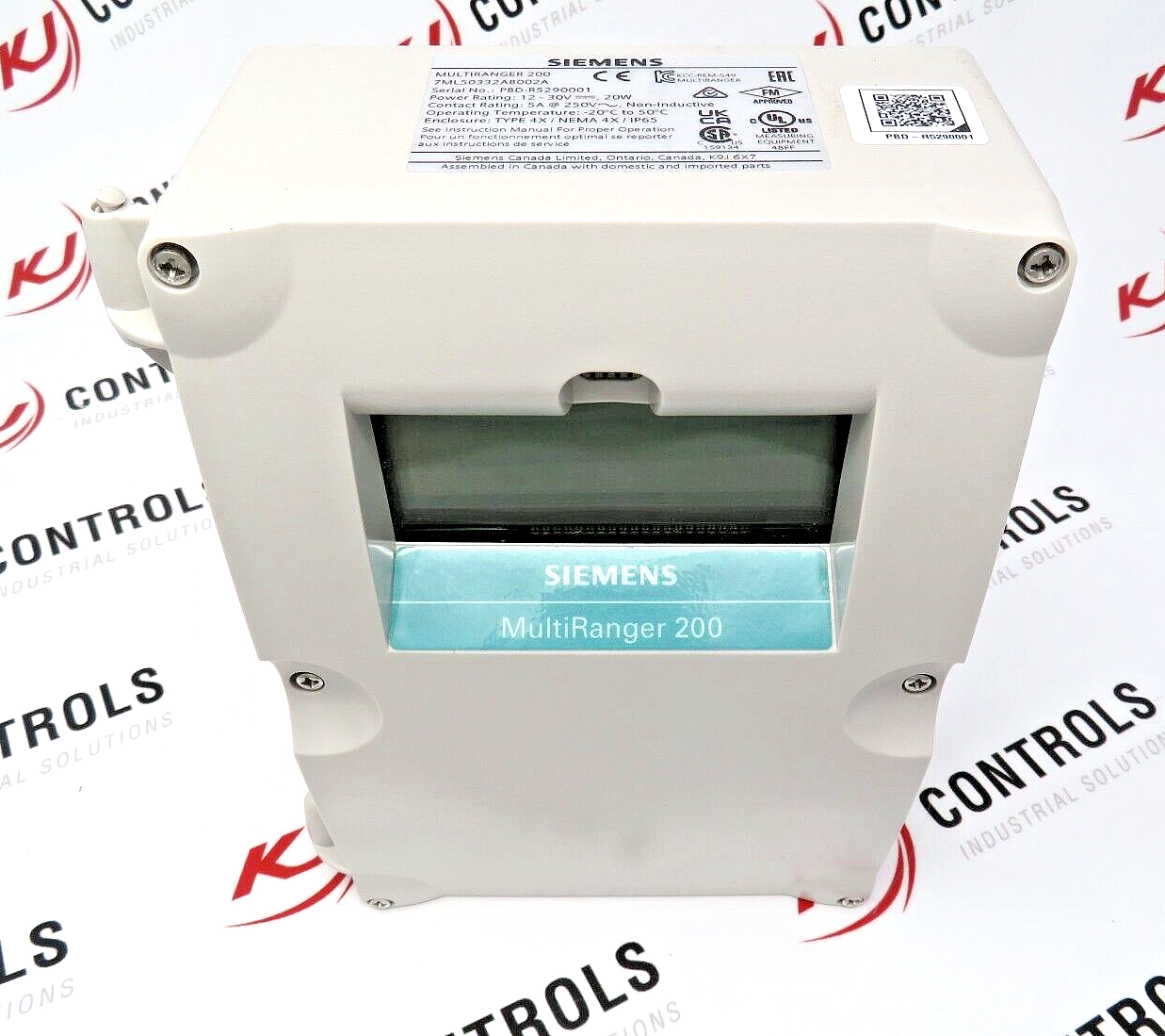 Siemens 7ML5033-2AB00-2A Multi-Ranger 200 Ultrasonic Level CNTRL Transmitter