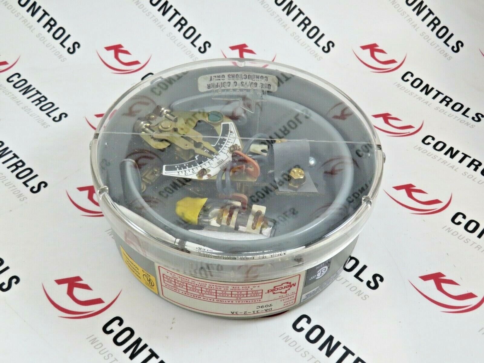 Dwyer Mercoid DA-31-2-3A Mercury Pressure Switch