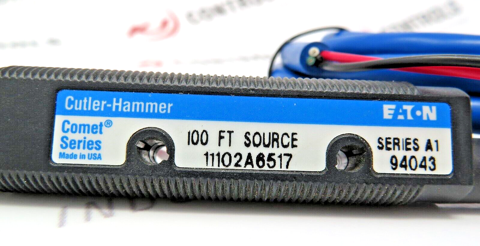 Eaton Cutler-Hammer 11102A-6517 Thru-Beam Photoelectric Sensor 10-30 VDC 4-Wire