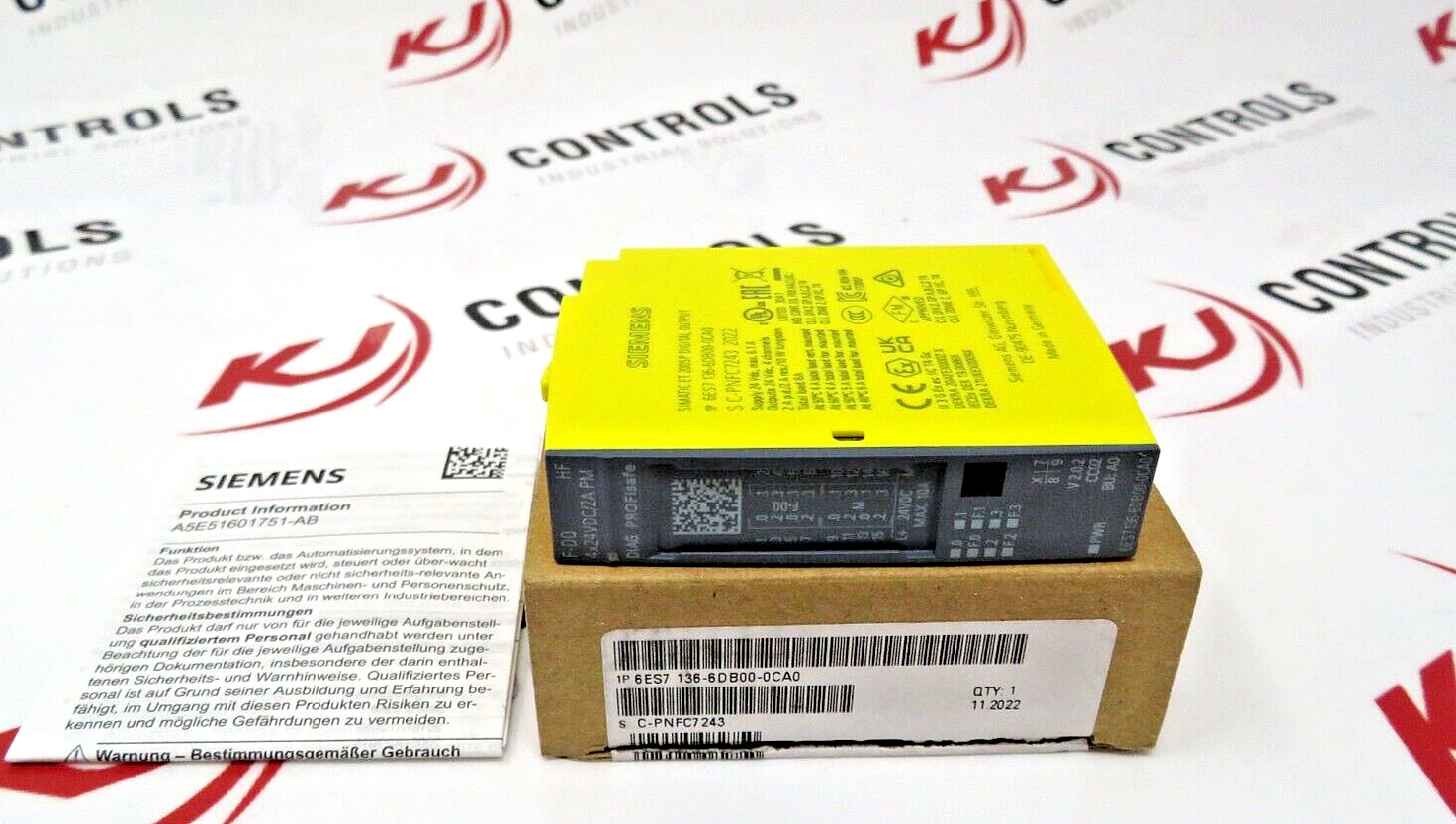 Siemens 6ES7136-6DB00-0CA0 Simatic ET 200SP Digital Output Module