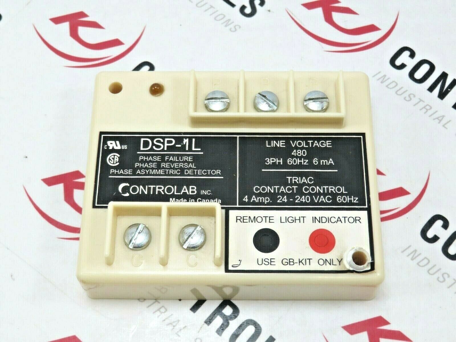 Controlab DSP-1L480 Phase Failure Detector 480VAC