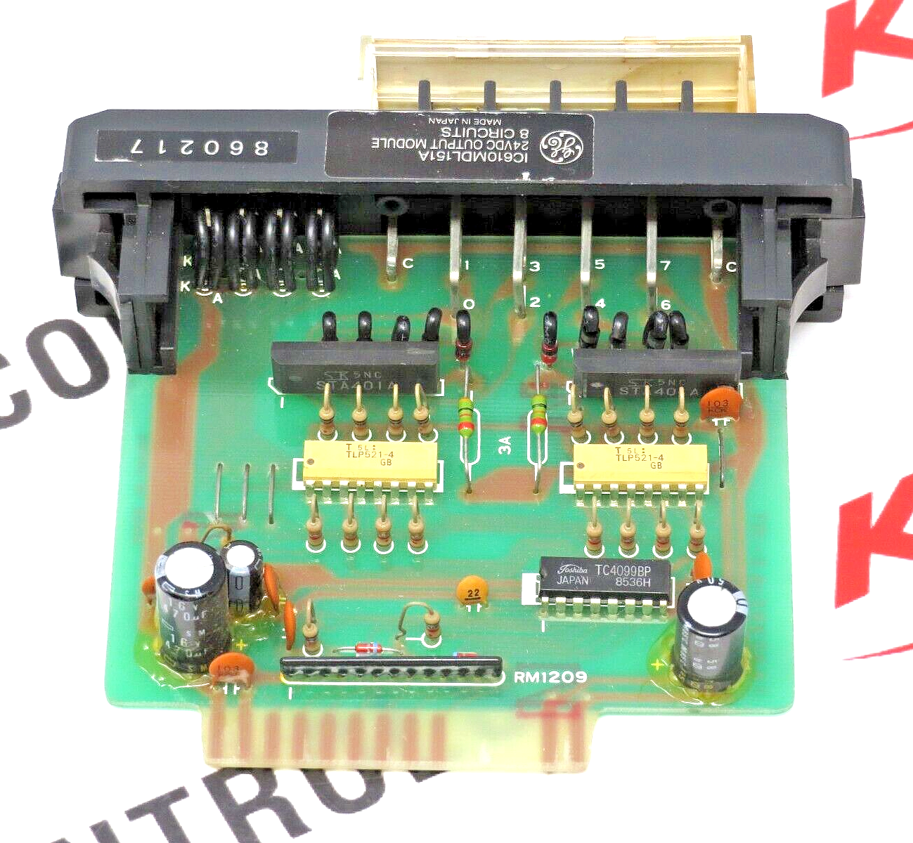 GE Fanuc IC610MDL151A 8-Circuit 24VDC Digital Output Module