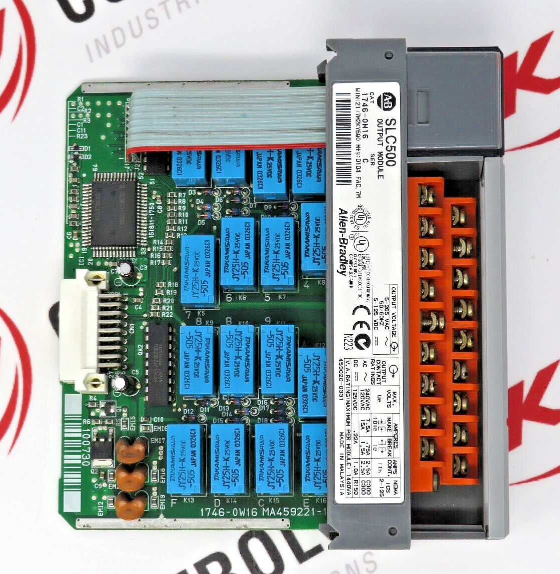 Allen-Bradley 1746-OW16 SLC 500 Digital Contact Output Module Series C