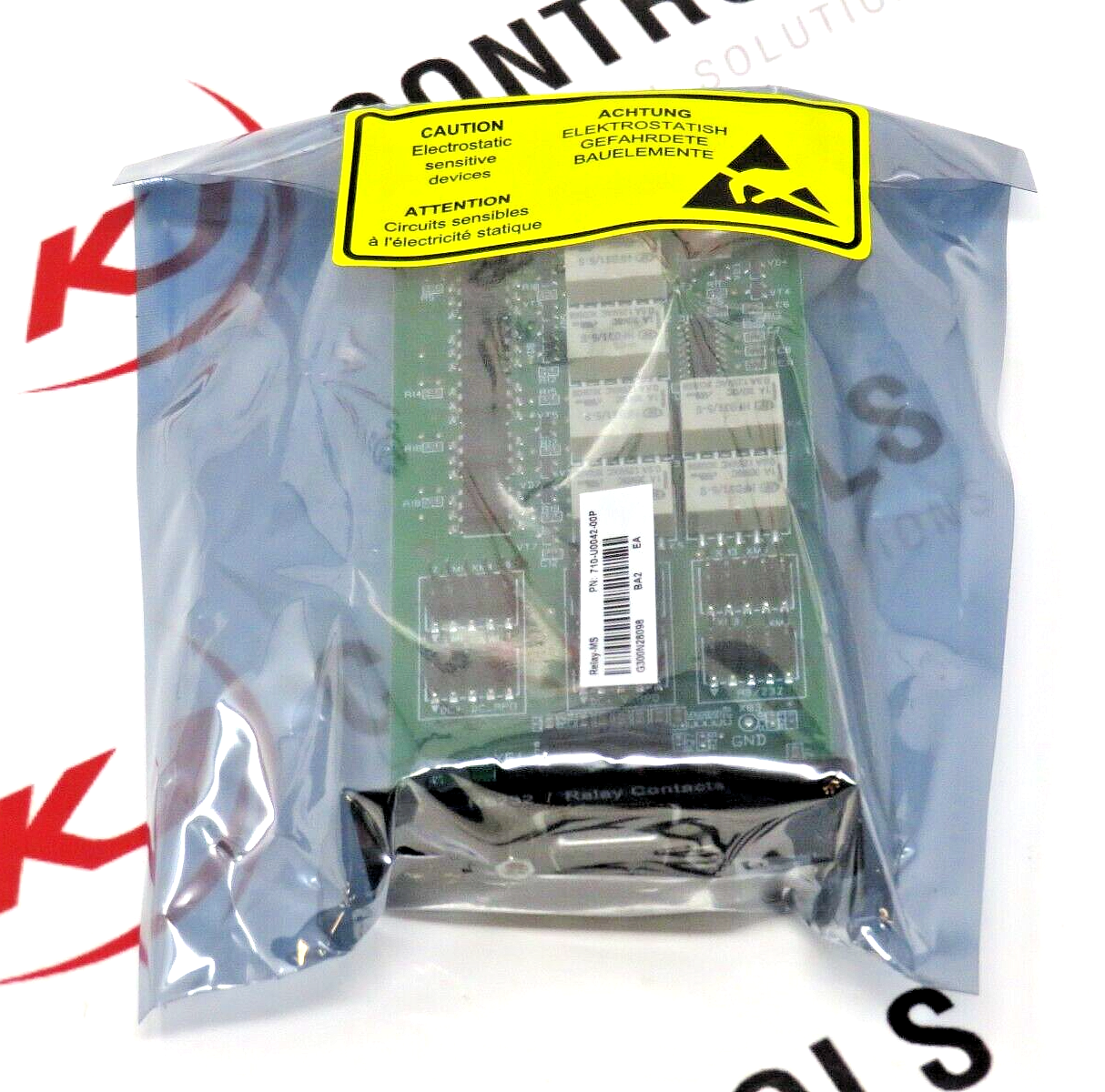 Eaton RELAY-MS Interface Card with DB9 RS-232 Communicates UPS Info to PLC / PC