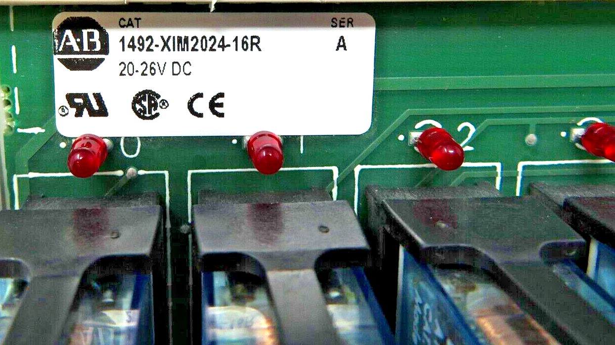 Allen-Bradley 1492-XIM2024-16R 20-Pin 16-Relays Master Digital Interface Module
