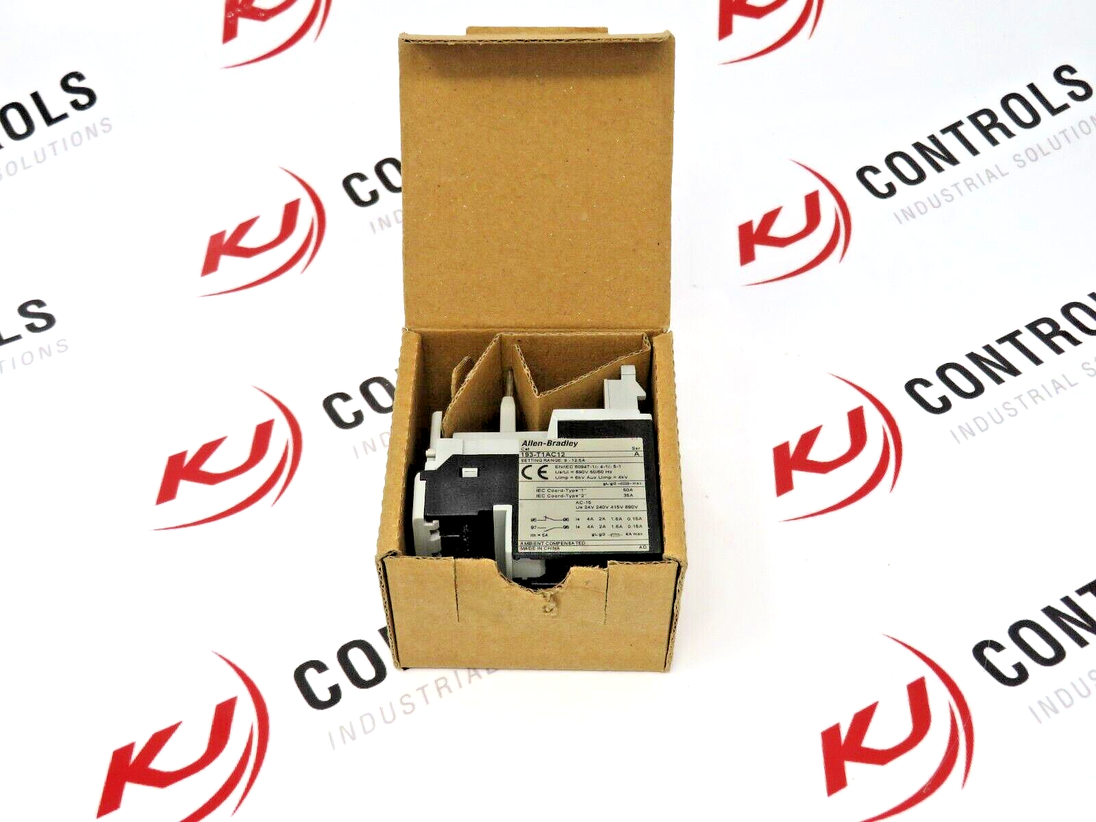 Allen-Bradley 193-T1AC12 Thermal Overload Relay 9 to 12.5 AMP Setting Range