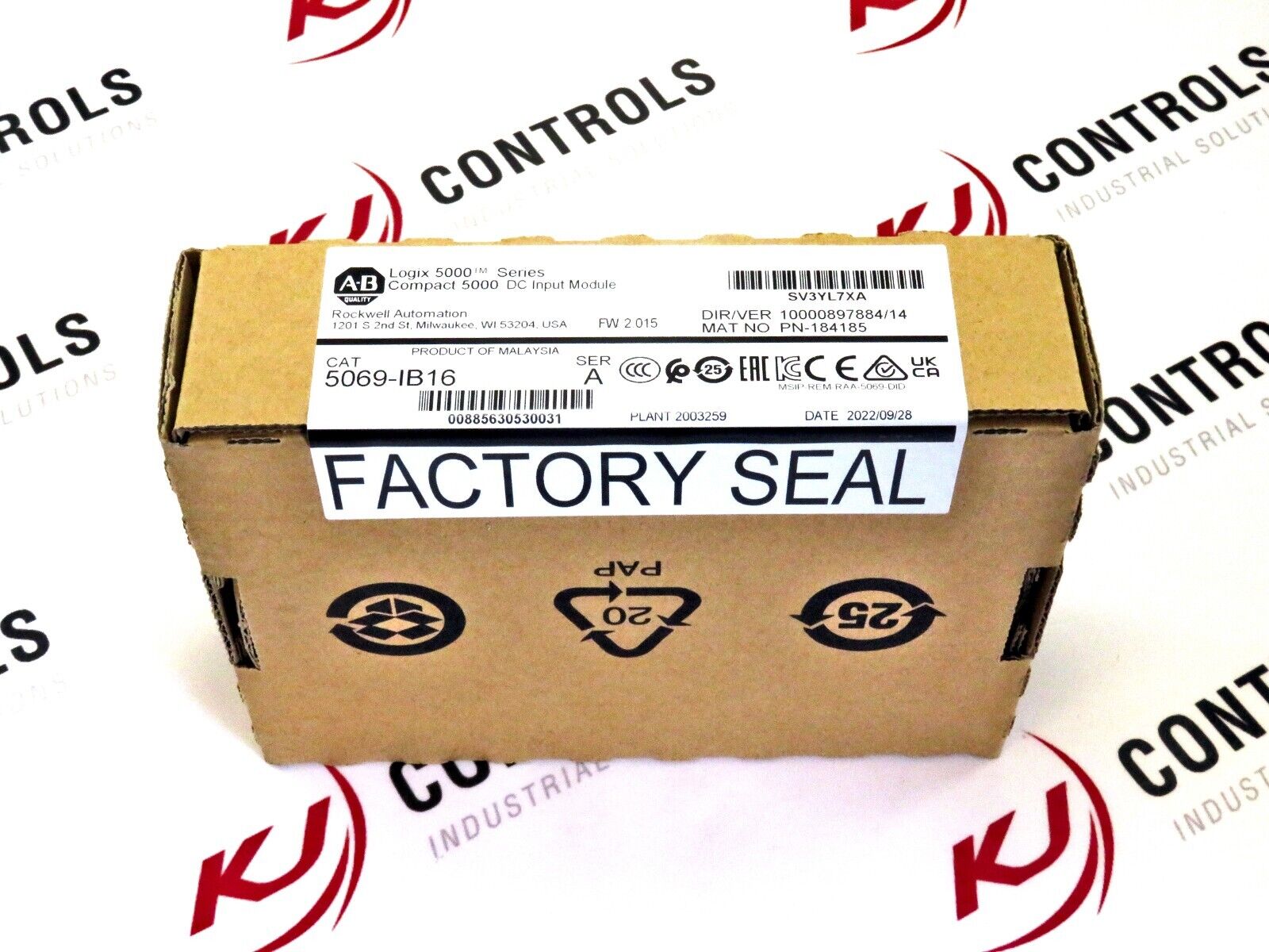 Allen-Bradley 5069-IB16 Compact Logix 5000 Series DC Input Module