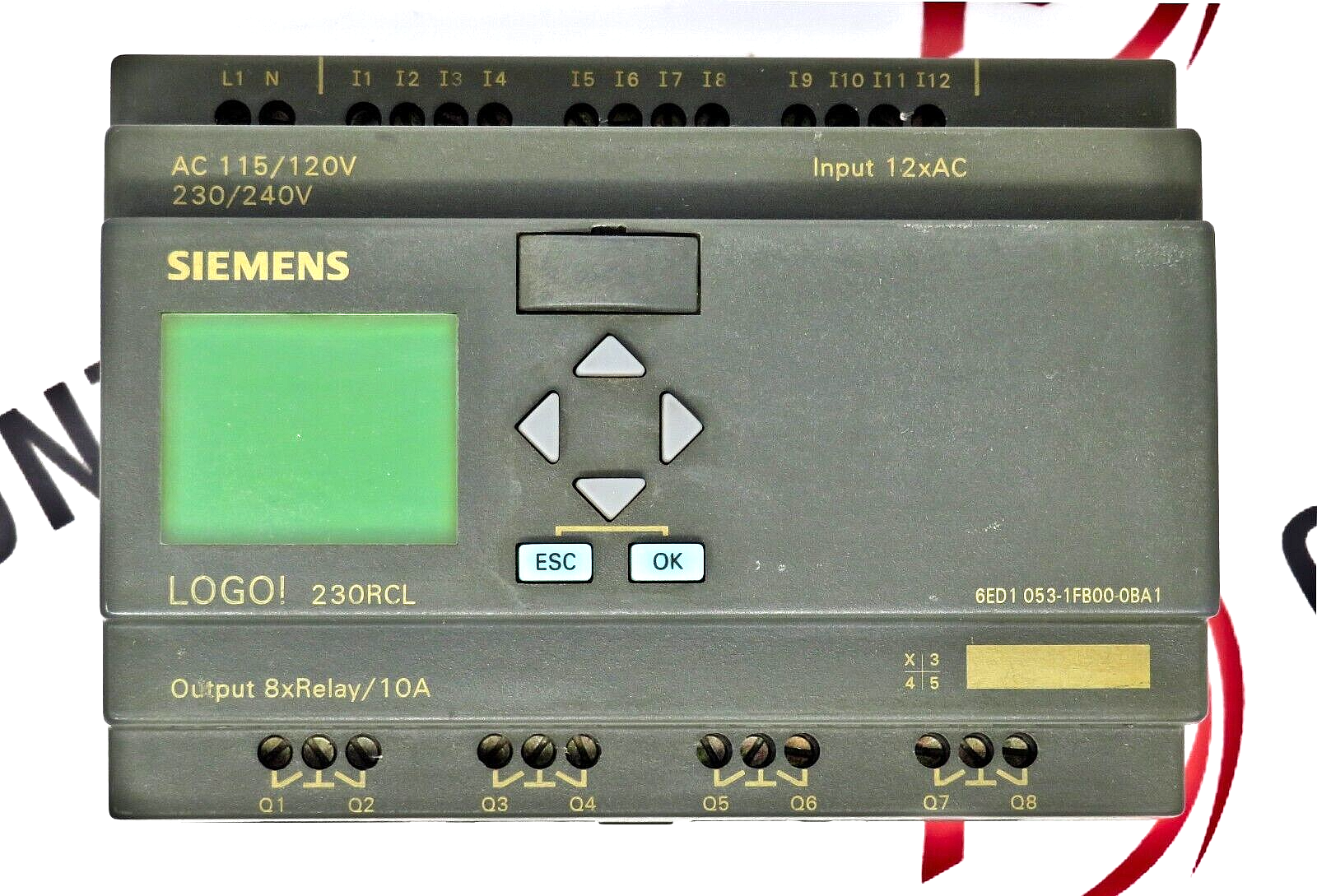 Siemens 6ED1053-1FB00-0BA1 LOGO! 230RCL Logic Module