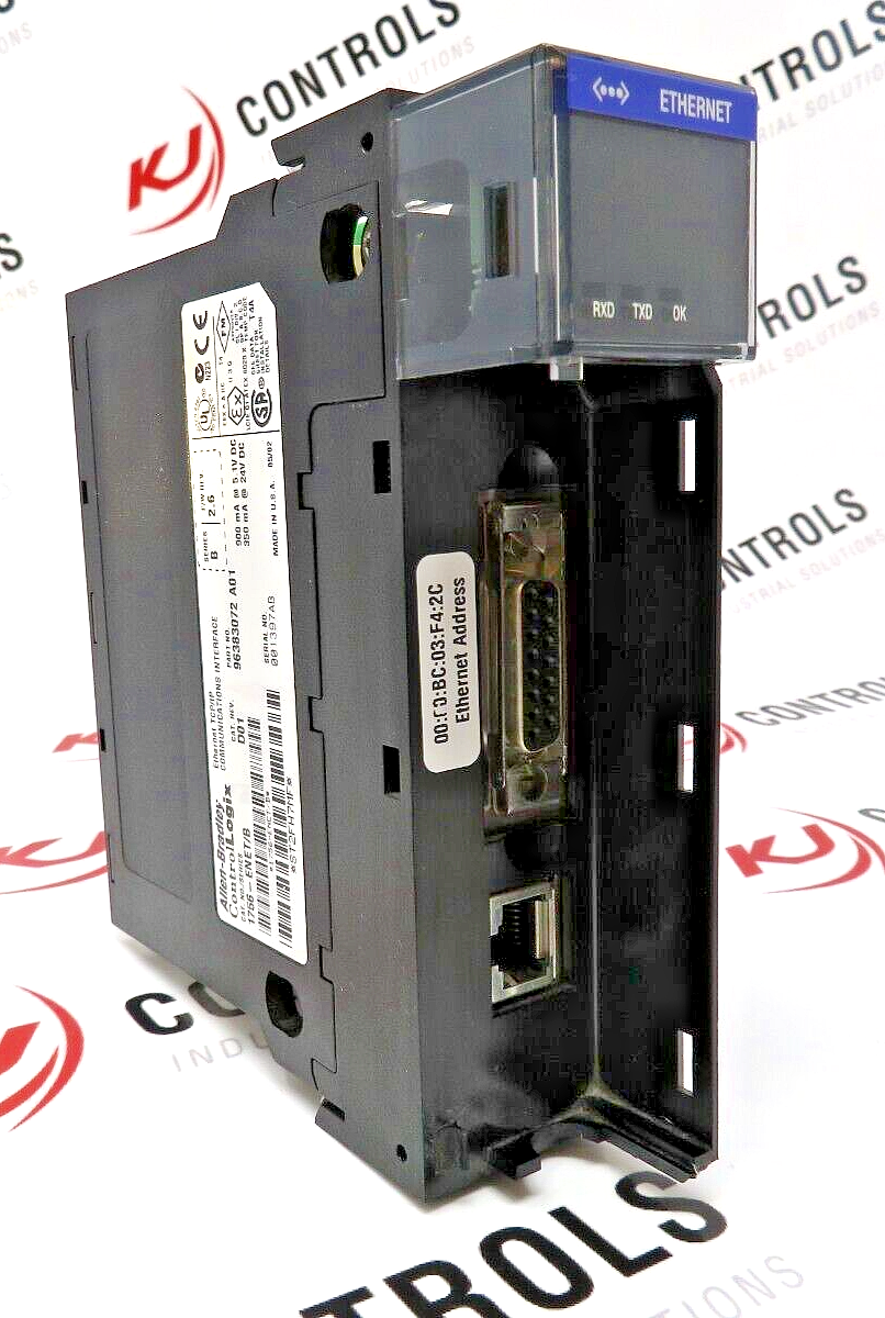 Allen-Bradley ControlLogix 1756-ENET Ethernet IP Bridge Module (No Door - Cover)