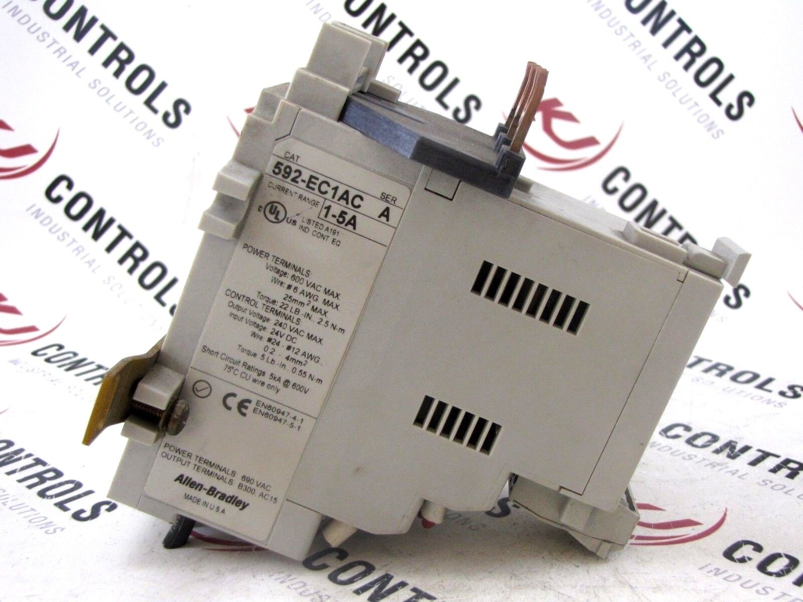 Allen-Bradley 592-EC1AC E3-Plus Electronic Overload Relay 1-5A