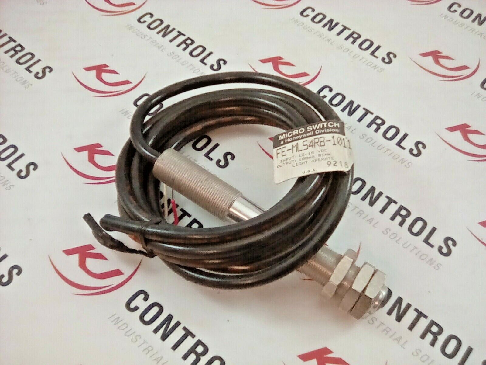 Honeywell FE-MLS4RB-1011 Micro Switch Photoelectric Sensor Receiver 12-16VDC