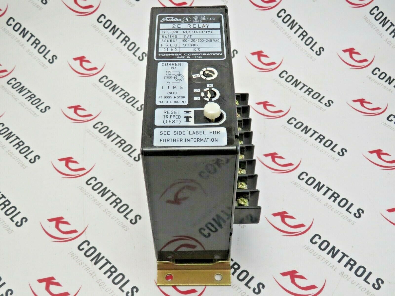 Toshiba RC810-HP1YU 2E Solid State Overload Relay