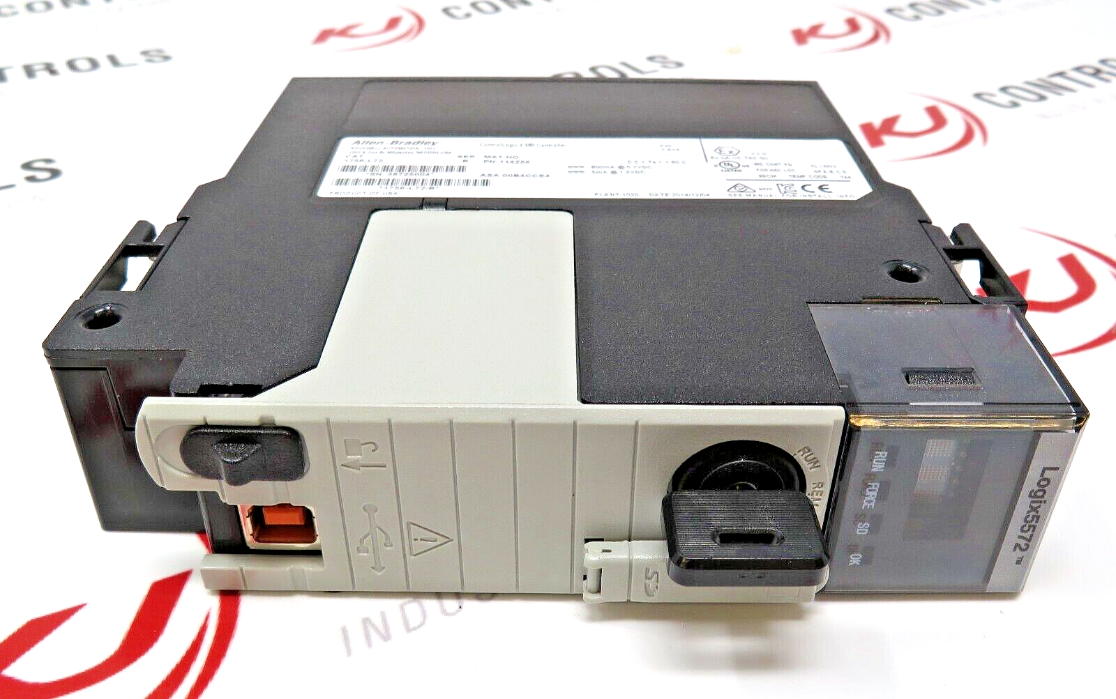 Allen-Bradley 1756-L72 ControlLogix 5572 PLC 4MB Controller With USB Interface