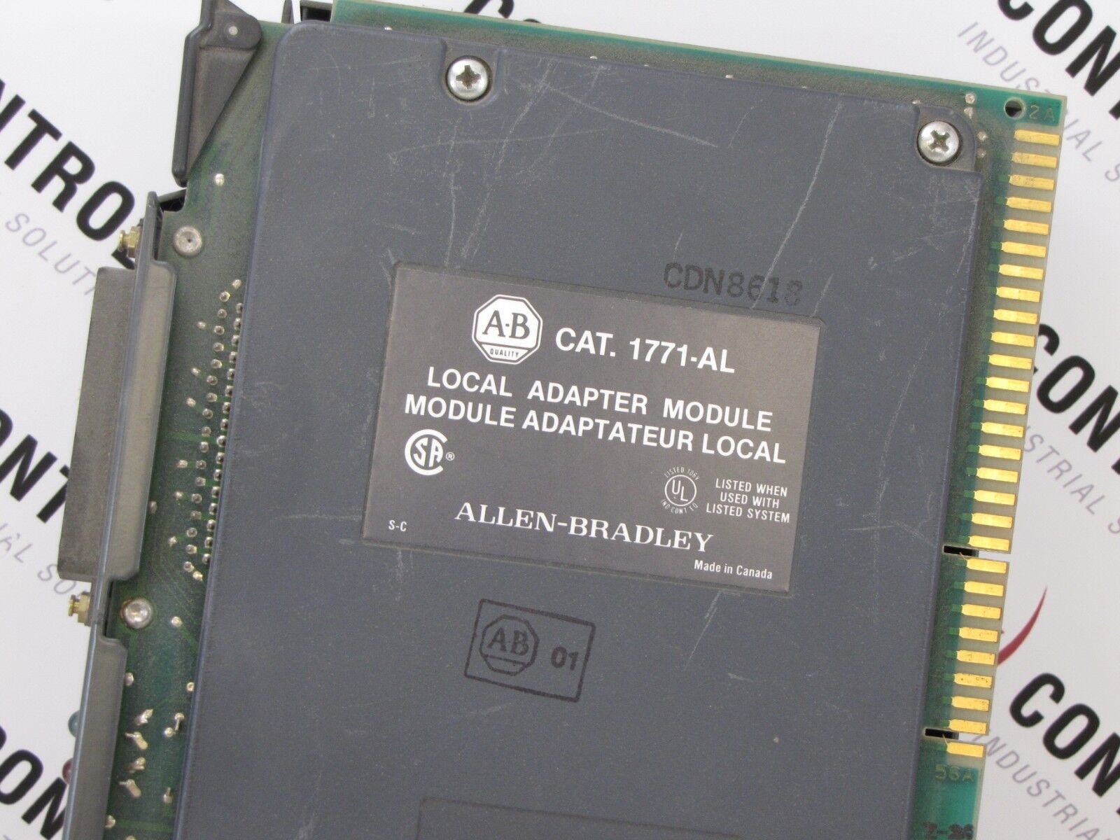 Allen-Bradley 1771-AL I/O Adapter Module PLC2 0.7AMP 5VDC