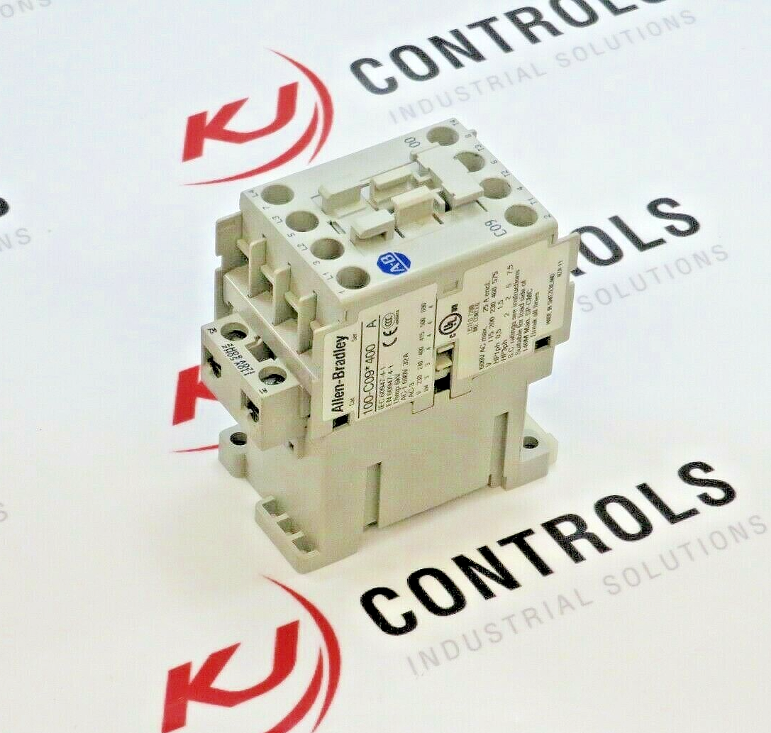 Allen-Bradley 100-C09D400 Contactor 9A Contacts 120VAC Coil
