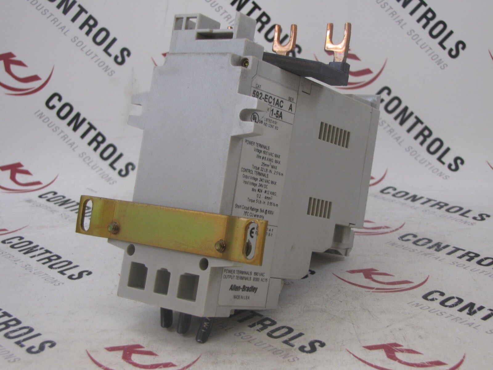 Allen-Bradley 592-EC1AC E3-Plus Electronic Overload Relay 1-5A